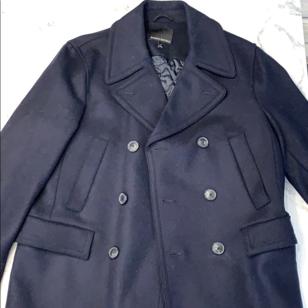 Banana Republic wool peacoat
